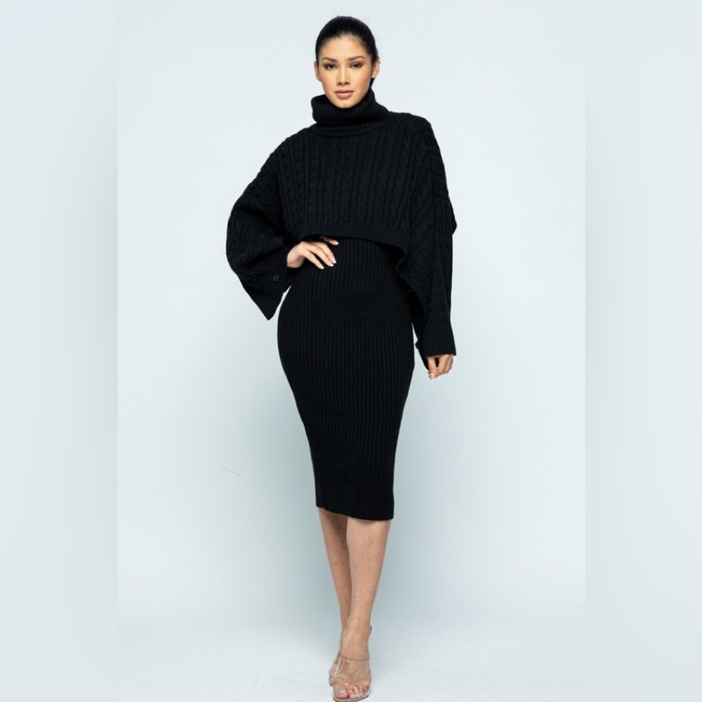 Sweater Dress Set